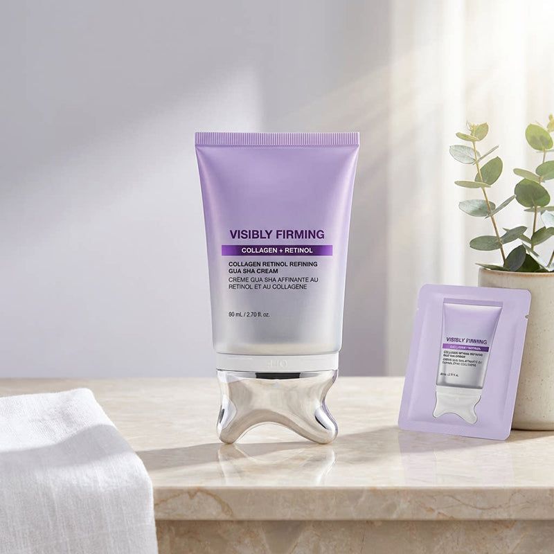 Crema Viso Effetto Lifting al Retinolo e Collagene con Gua Sha